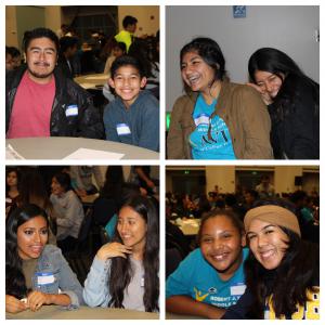 Students and Mentors at the Letter Exchange Campus Event