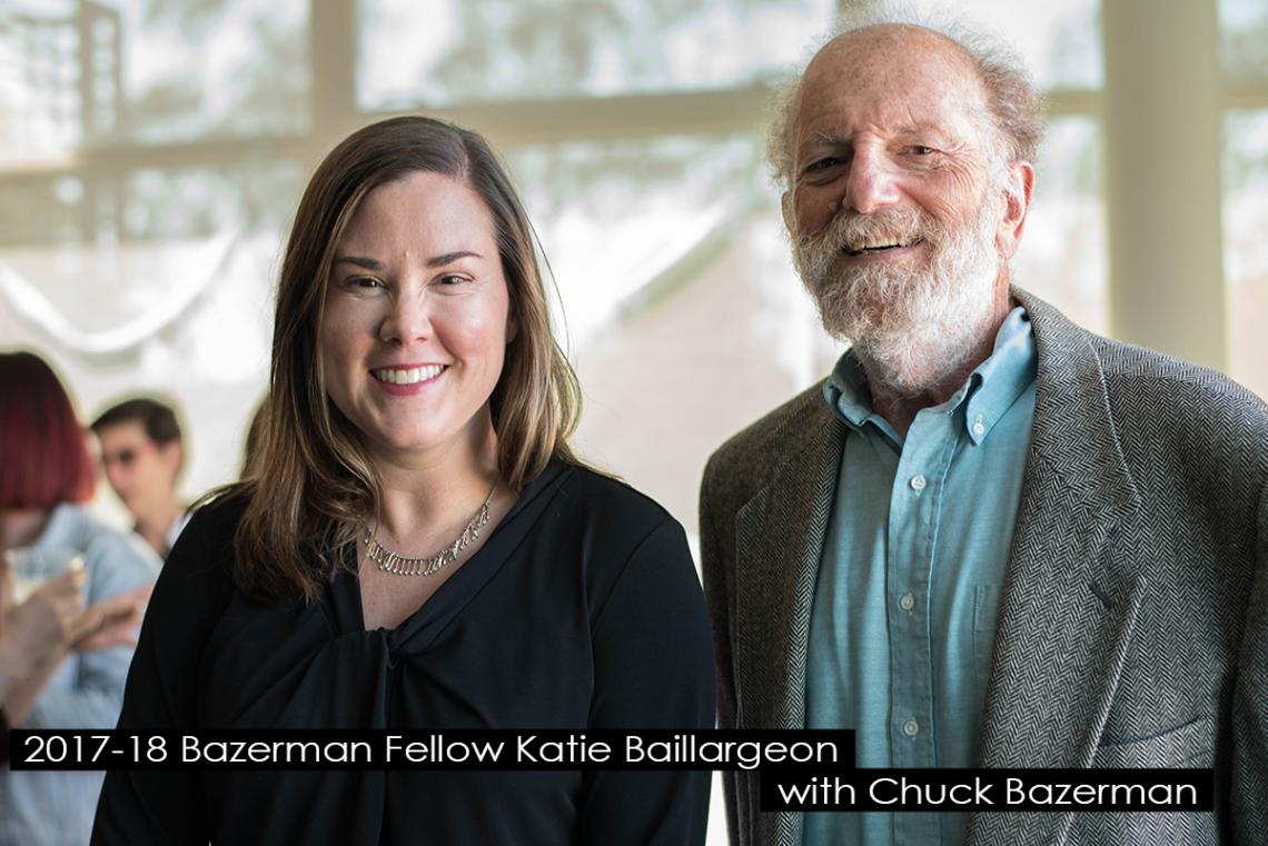 Katie Baillargeon and Chuck Bazerman